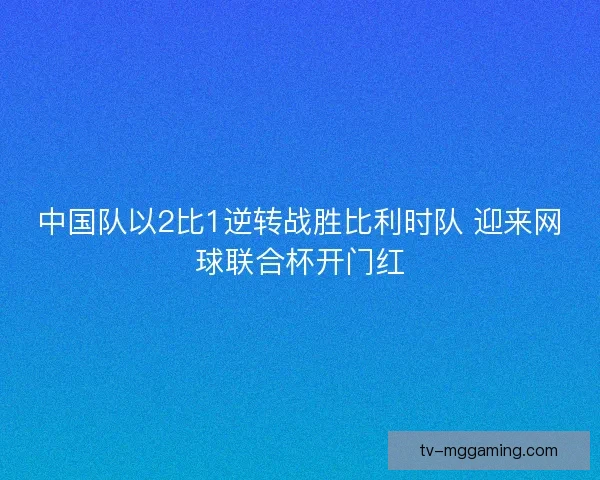 中国队以2比1逆转战胜比利时队 迎来网球联合杯开门红 中国队以2比1逆转战胜比利时队 迎来网球联合杯开门红